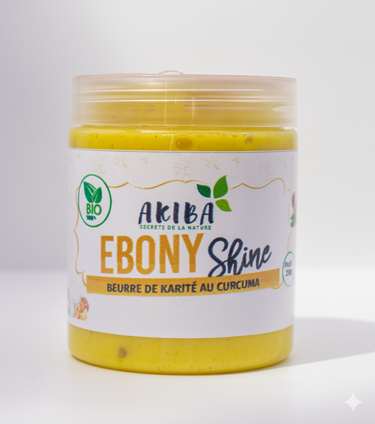 Beurre de Karité au Curcuma – Soin Éclat & Hydratation | Akiba Cosmétique
