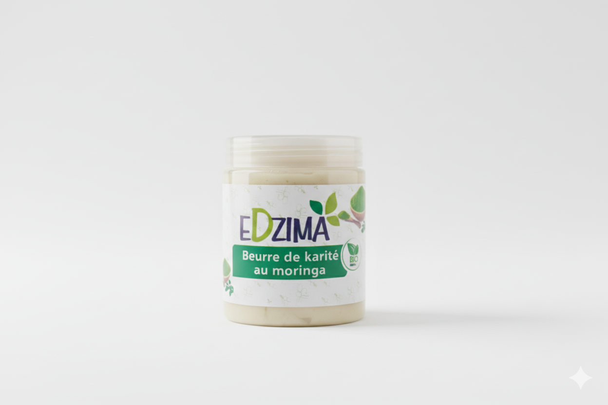 Beurre de Karité au Moringa – Soin Anti-Âge & Réparateur | Akiba Cosmétique